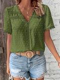 Aurélia Lace V-Neck Blouse
