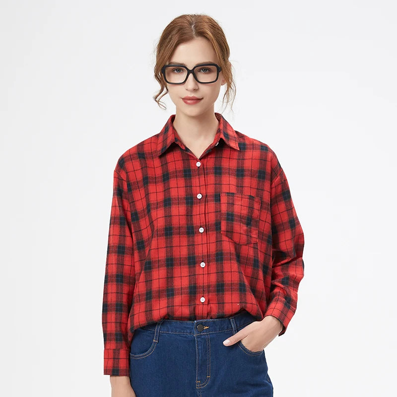 Everyday Check Flannel Shirt Collection