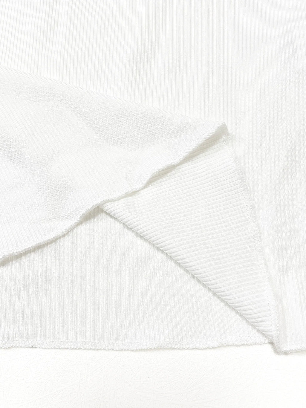 LumiRib Button Long Sleeve Top