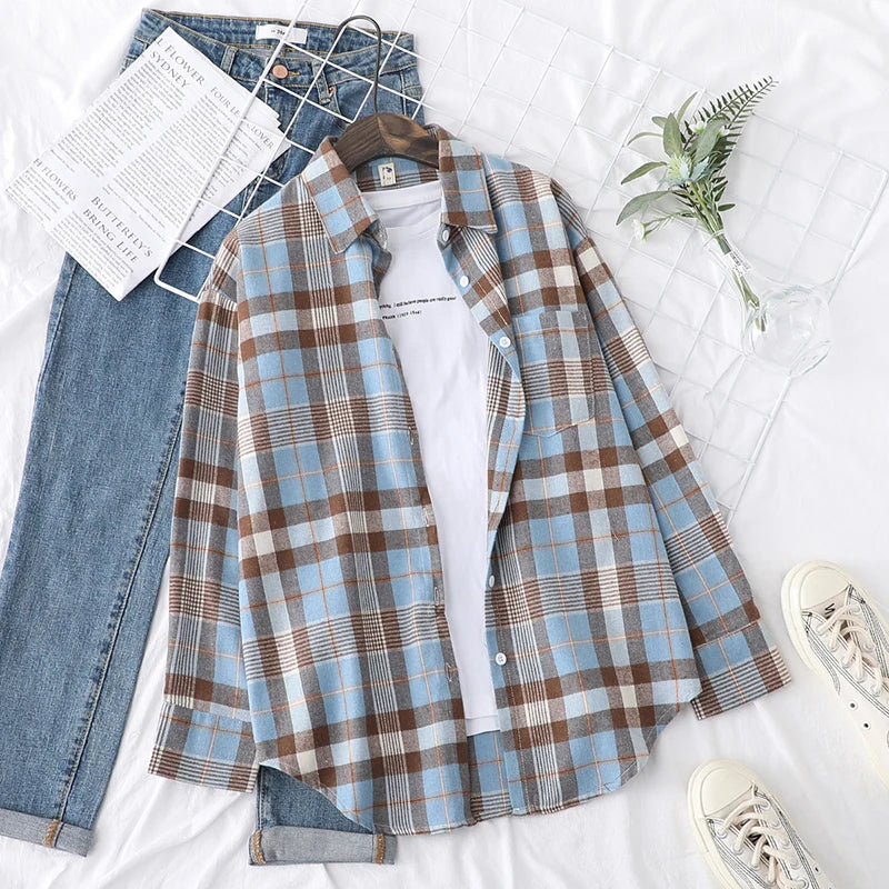 Everyday Check Flannel Shirt Collection