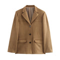 Veloura Classic Suede Blazer