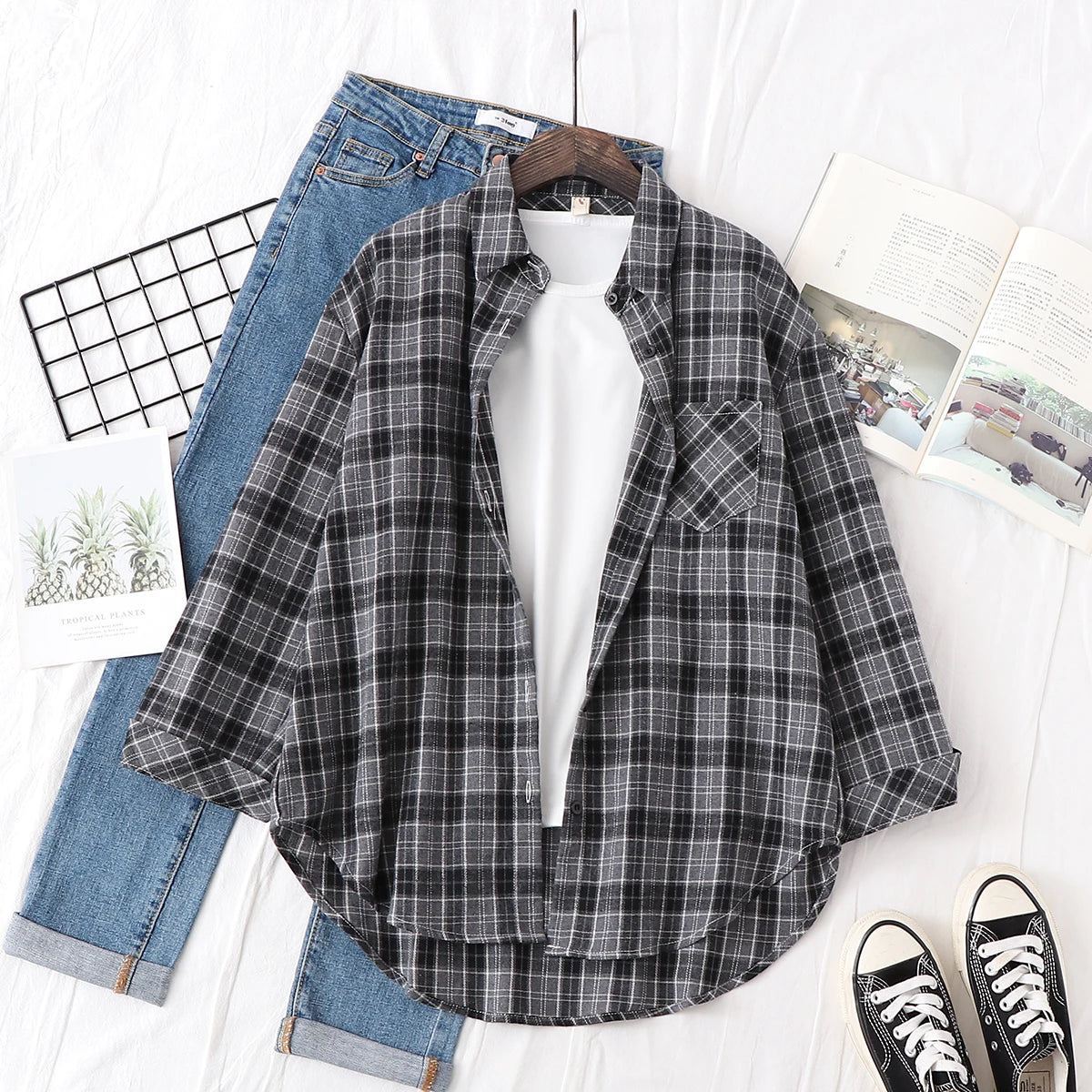 Everyday Check Flannel Shirt Collection