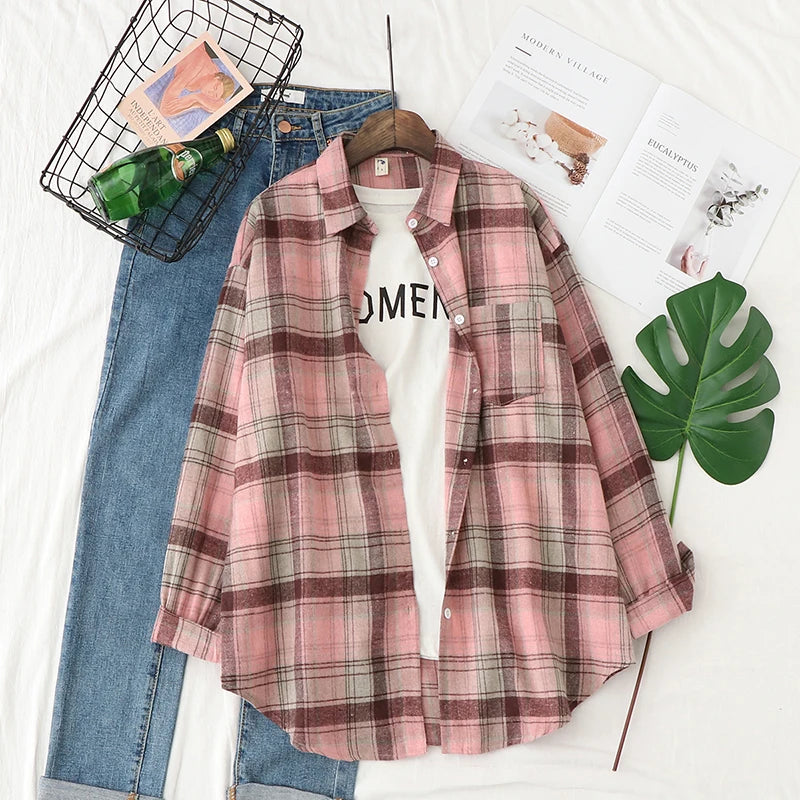 Everyday Check Flannel Shirt Collection