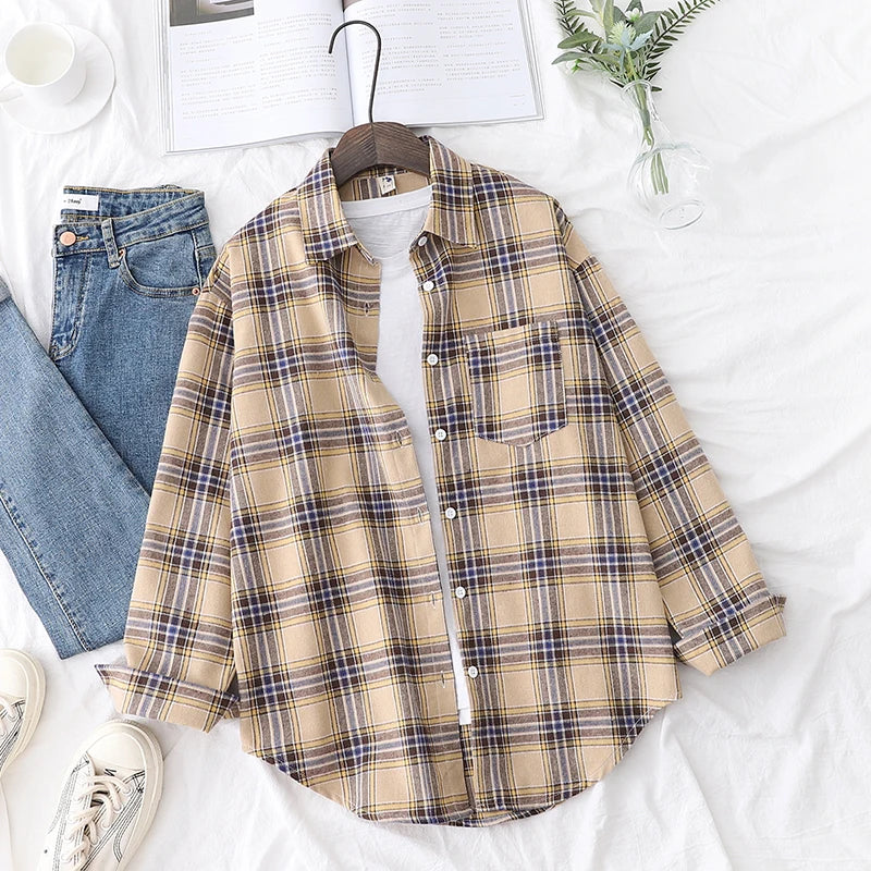 Everyday Check Flannel Shirt Collection