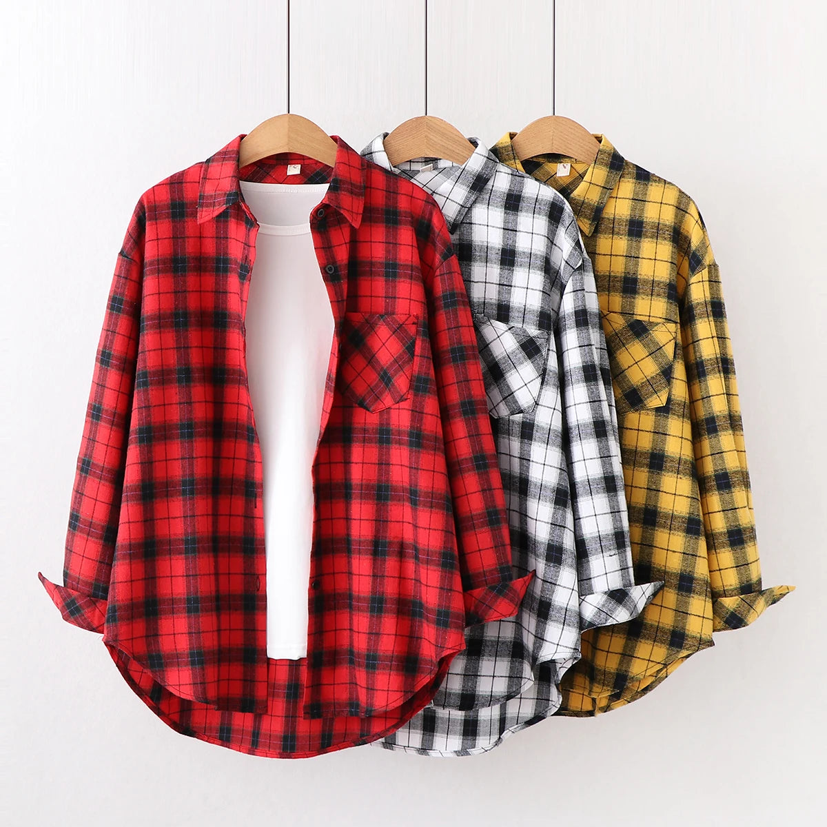 Everyday Check Flannel Shirt Collection