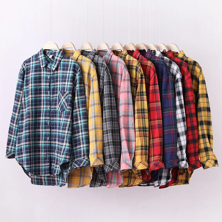 Everyday Check Flannel Shirt Collection