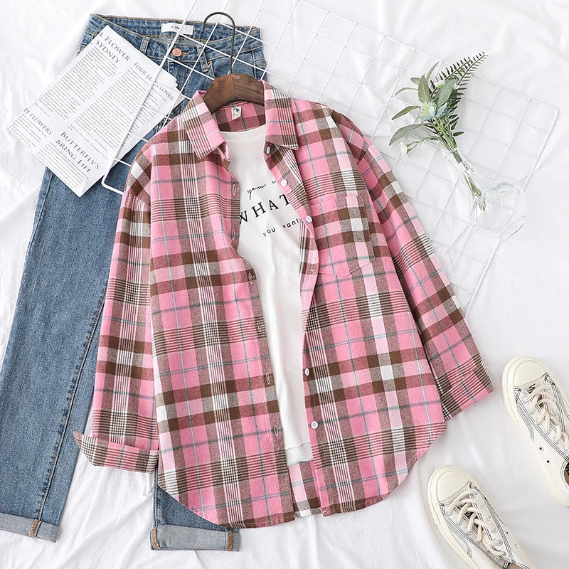 Everyday Check Flannel Shirt Collection