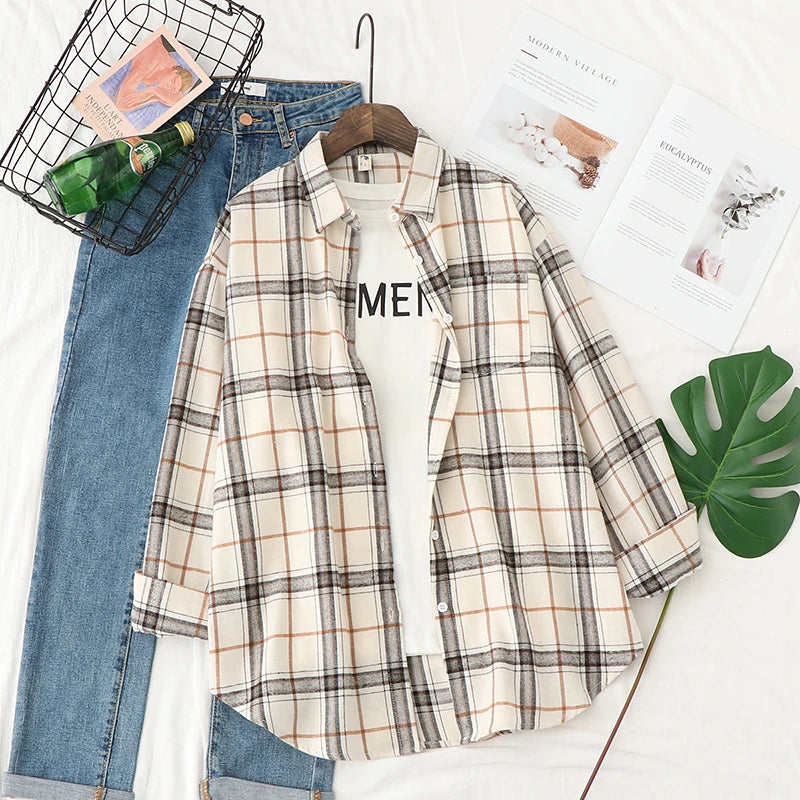 Everyday Check Flannel Shirt Collection