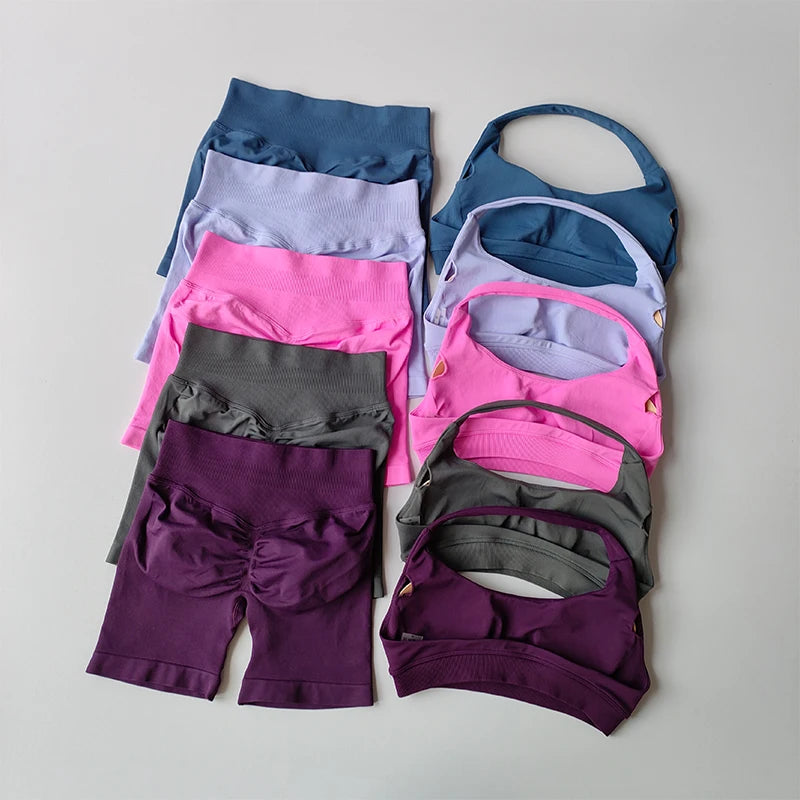 FlexAura Seamless Activewear Set