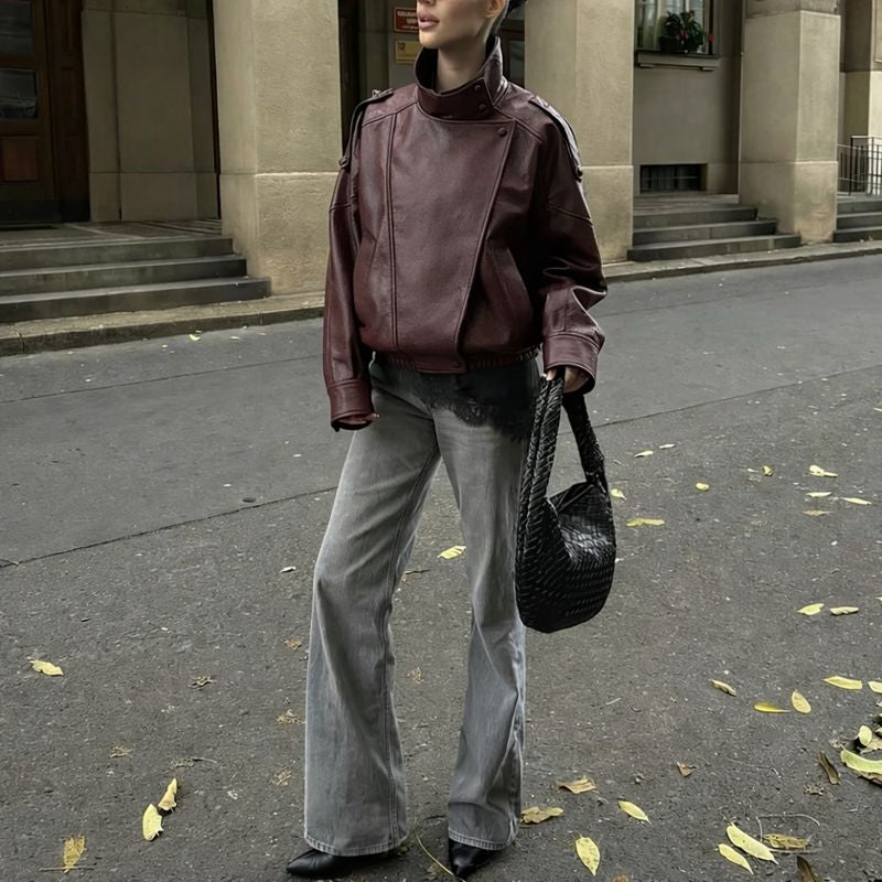 Eclipse Luxe Leather Jacket